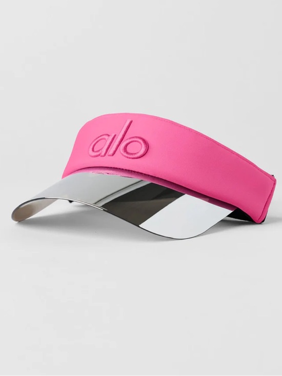 ALO Yoga Accessories - Airlift Solar Visor Paradise Pink One Side Fits Most